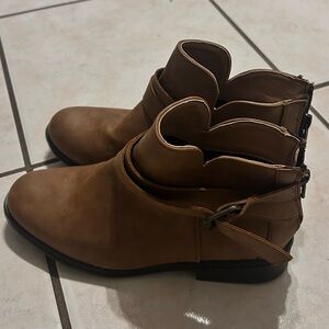 Brown Kids Boots